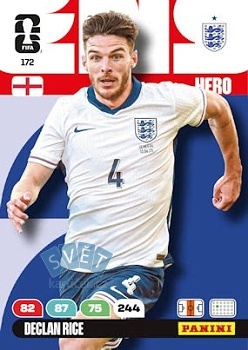 Declan Rice England Panini FIFA World Cup 2026 Adrenalyn XL #172